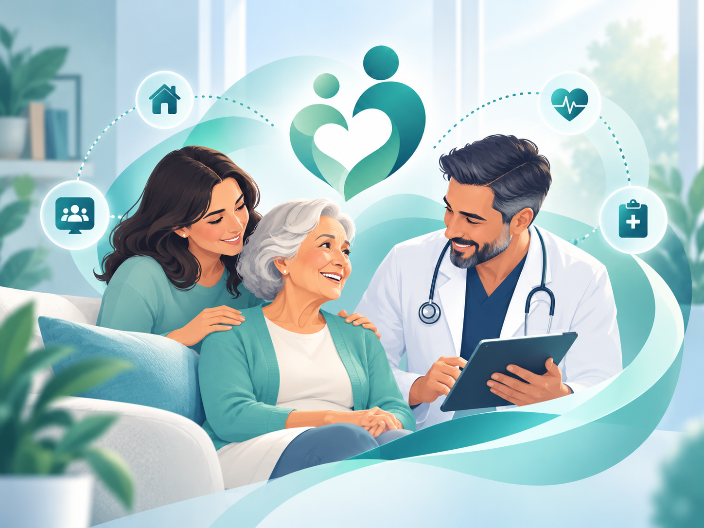 CareAI care companionship — seniors, family, and trusted health support